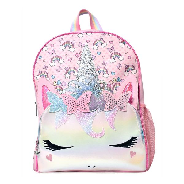 Miss Gwen Unicorn Rainbow Butterfly Large Backpack - OMG ACCESSORIES