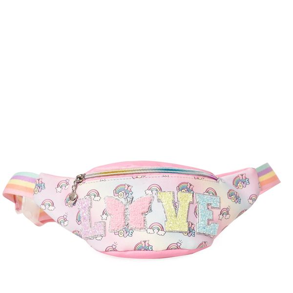 LOVE Rainbow Ombre Fanny Pack - OMG ACCESSORIES