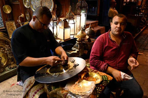 Cairo, bazaar, craftsman