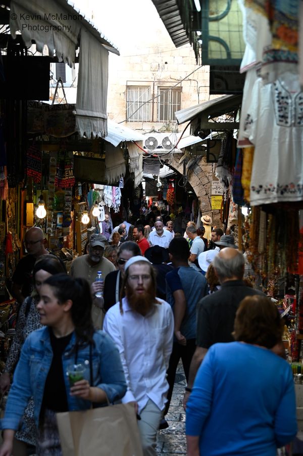 Jerusalem, Market, crowd