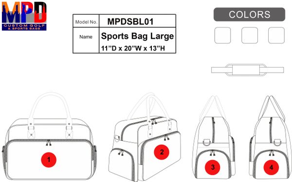 MPD Custom Golf Sports Bag