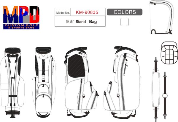 MPD Custom Golf Tour Stand Bag