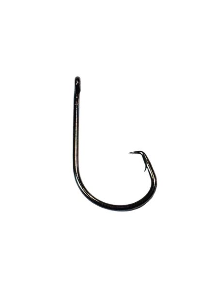 2 pcs 26/0 hi carbon inline circle hooks