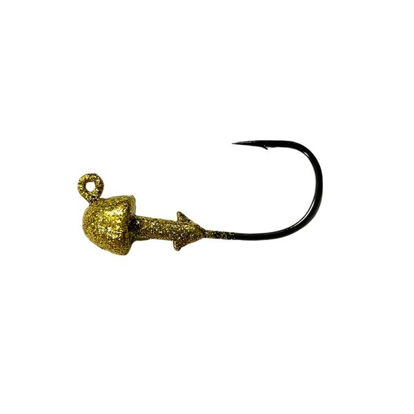 Bullet Jig Heads: Disco Gold (Multi-Pack)