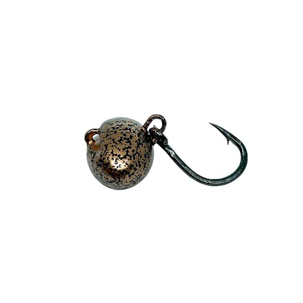 3pk Sheepshead Knocker Jigs - Copper - 3/8oz. - 1/0 Mustad 