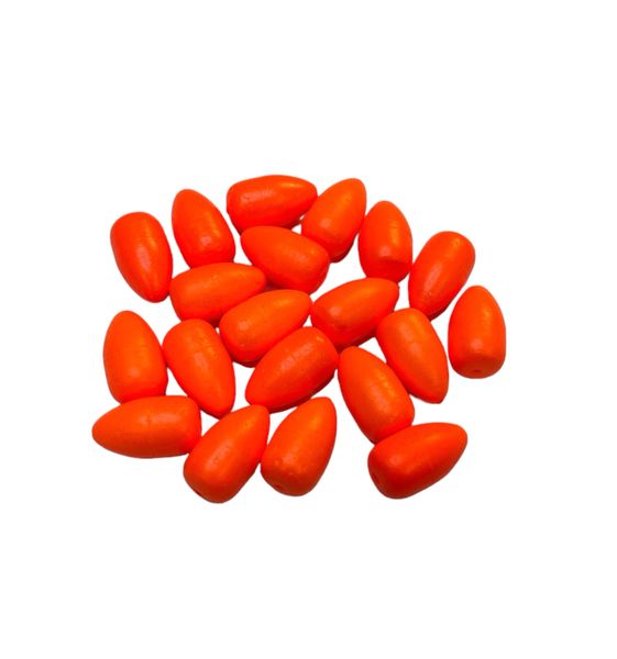 Orange Size #2 Bullet Floats (20 pack)
