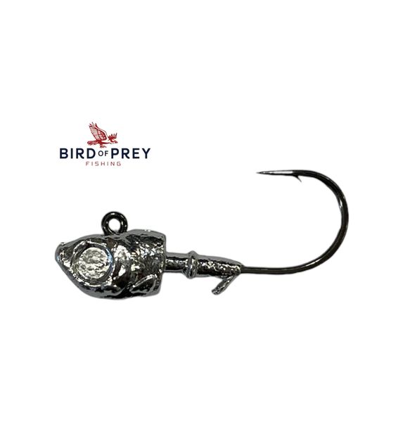 Herring Head Jigs: Plain  Bird of Prey Fishing Tackle