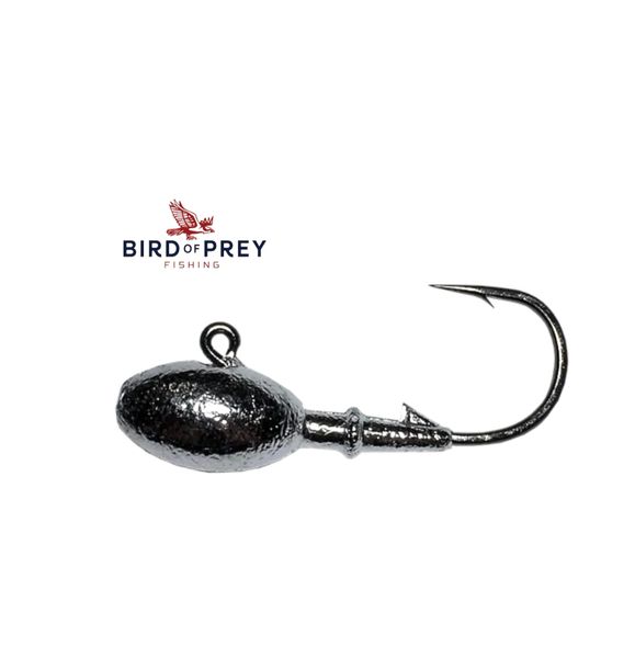 Herring Head Jigs: Plain  Bird of Prey Fishing Tackle