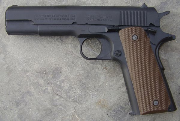 m1911 pistol ww2
