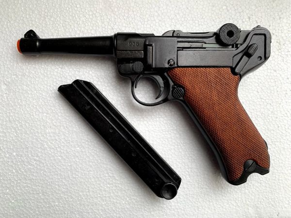 Militaria Ww Ii 1939 45 Replica Luger Parabellum P08 Pistol Non