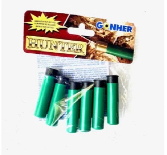 2x Pack of 6 TOY Shell Cartridges Gonher Hunter or Upland Shotgun Cap Gun