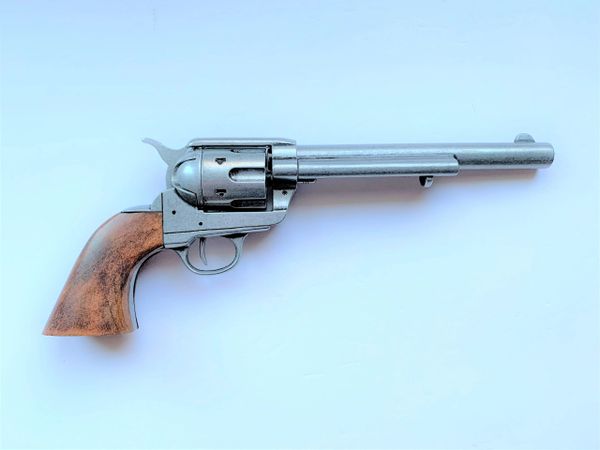 Old West 1873 Antique Finish Cavalry Barrel Replica Revolver