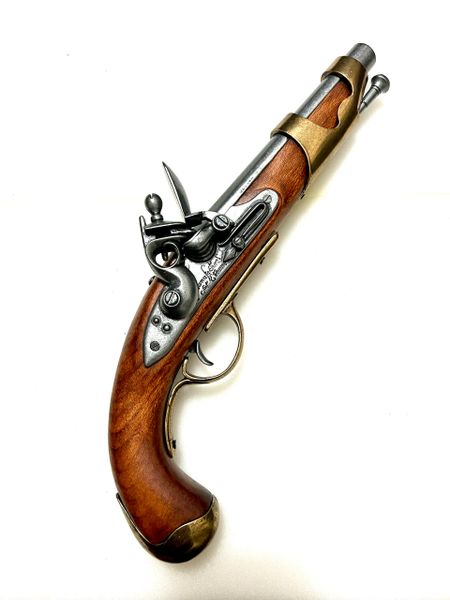 European XVIII Century Non-Firing 'Blunderbuss' Flintlock Pistol Replica  308.01 – Replica Flintlock Pistols – Royal Armouries