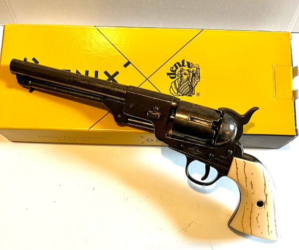 Civil War Replica Griswold & Gunnison Blued Frame Confederate Pistol Non-Firing Gun