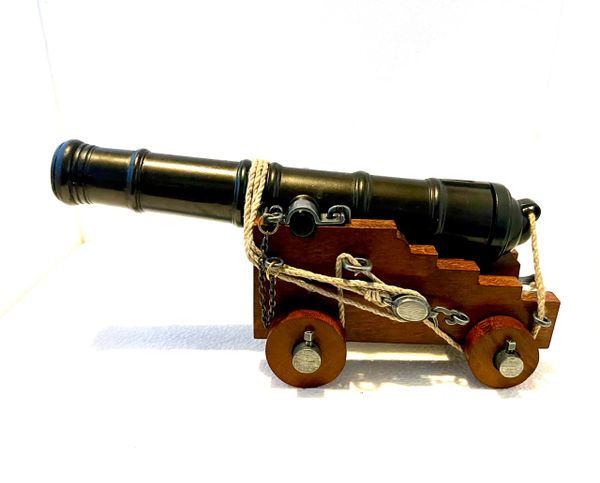 18th Century Civil War Miniature Replica Naval Cannon by Denix