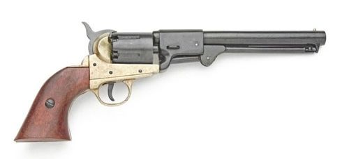 Civil War Replica Griswold & Gunnison Brass Frame Confederate Pistol