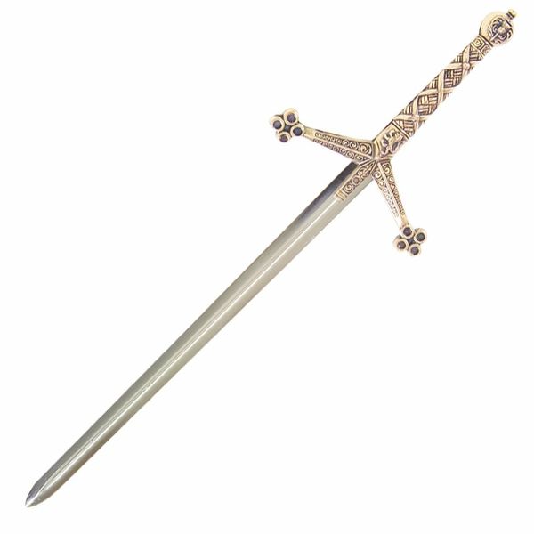 Denix Medieval Claymore Miniature Sword Replica Letter Opener with or without Scabbard