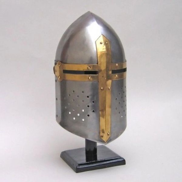 Medieval Classic Armor Sugarloaf Steel Replica Wearable Helmet