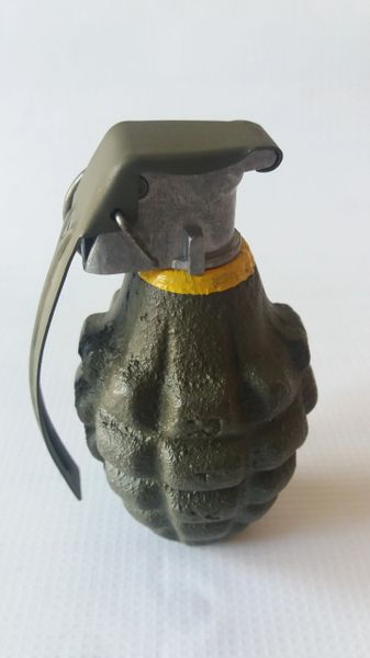 Cast Iron Body WWII MkII Style Pineapple Grenade with M10A2 fuse ...
