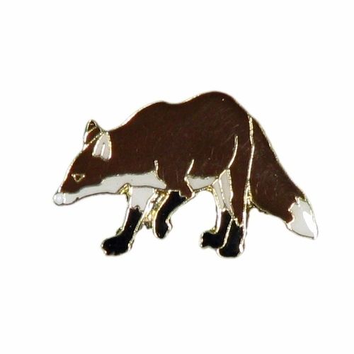 FOX WILDLIFE ANIMAL METAL LAPEL PIN BADGE .. NEW