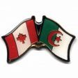 CANADA & ALGERIA FRIENDSHIP COUNTRY FLAG LAPEL PIN BADGE .. NEW AND IN A PACKAGE