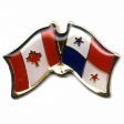 CANADA & PANAMA FRIENDSHIP COUNTRY FLAG LAPEL PIN BADGE .. NEW AND IN A PACKAGE
