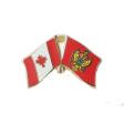 CANADA & MONTENEGRO FRIENDSHIP COUNTRY FLAG LAPEL PIN BADGE .. NEW AND IN A PACKAGE