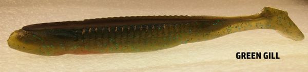 Swayback Swimmer 4.25" - Green Gill #51