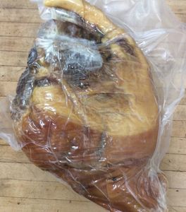 ham inside a plastic