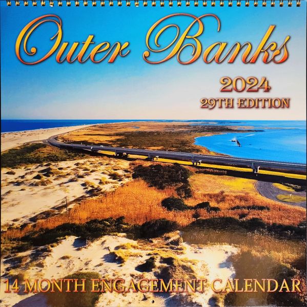 OBX 12x12 2024 Calendar Bicast Calendars