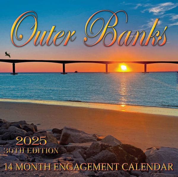 OBX 12x12 2025 Calendar