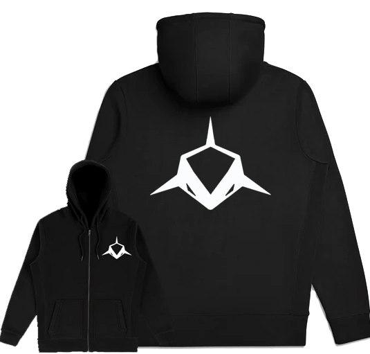 SHARKNIVCO ZIPPER HOODIE - MENS UNISEX