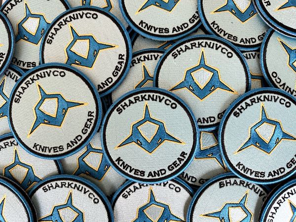 SHARKNIVCO 3INCH PATCH BLUE