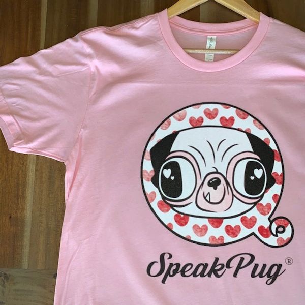SpeakPug Hearts [WOMENS RELAXED]