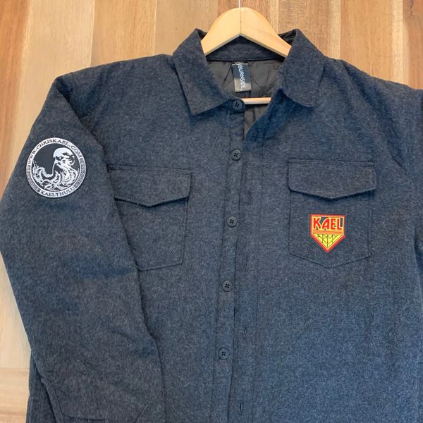 KAEL GREY FLANNEL JACKET [MENS]