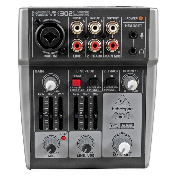 Behringer Xenyx 302USB – Nederland