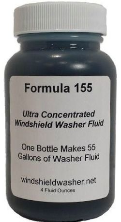 Formula 155 Ultra Concentrated Windshield Washer Fluid- Buy 5 Get One Bottle Free and Free Shipping!