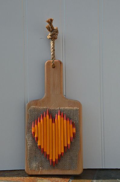 Pencil Heart Board
