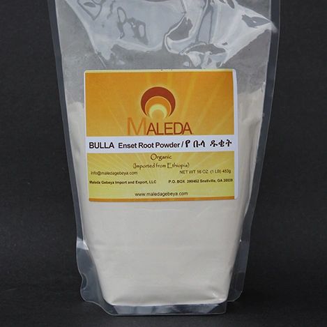 Enset Root Powder [BULLA] 1Lb.