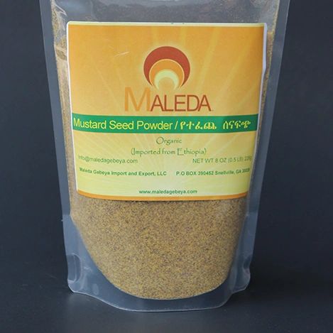 Mustard Seed Powder [SENA-FITCH] 1/2Lb.