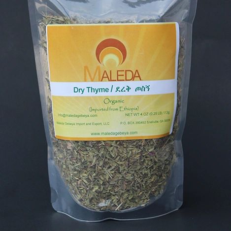 Dry Thyme Leaves [TOSIGN] 4 Oz.