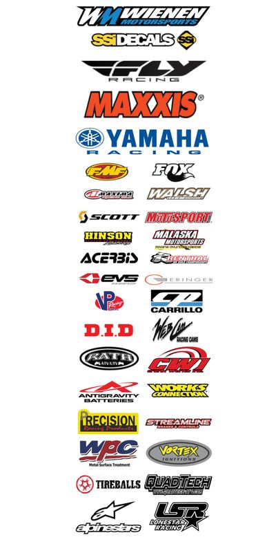 Sponsors | Wienen Motorsports AMA ATV MX Professional Team