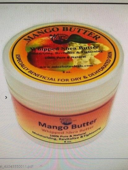Mango Butter Whipped Shea Butter