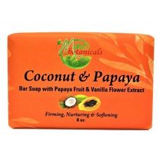 Coconut and Papaya Bar Soap - Mine Botanicals
