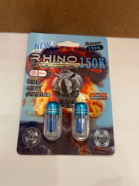 Rhino 150k - 2 pills