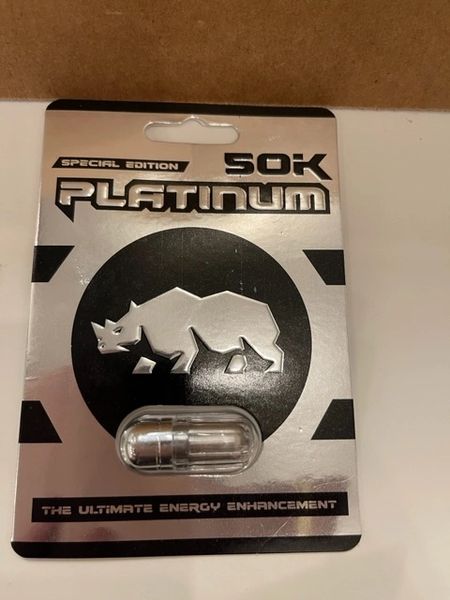 Rhino Platinum 50k - 1 pill pack