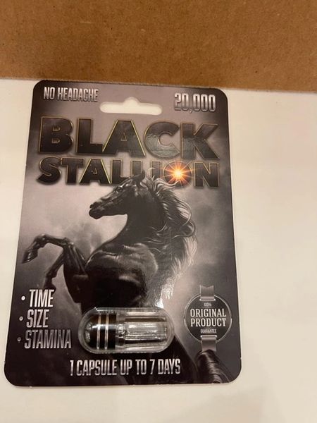 Black Stallion 75k - 1 pill pack