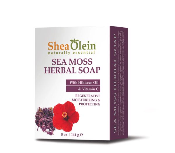 Sea Moss Herbal Bar Soap - Shea Olein