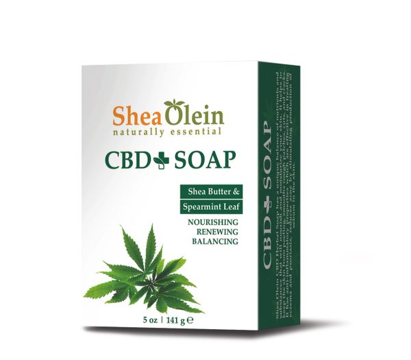 CBD Herbal Bar Soap - Shea Olein