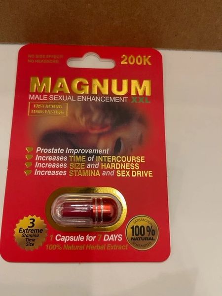 Magnum 200k - 1 pill pack - Red